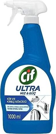 Ultra Hız & Kireç Sökücü Sprey Leke ve Kir Çıkarıcı 1000 ml
