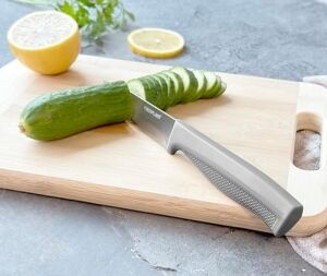 Microban Soyma Bıçağı 8cm, Gri D-NEOGPK008