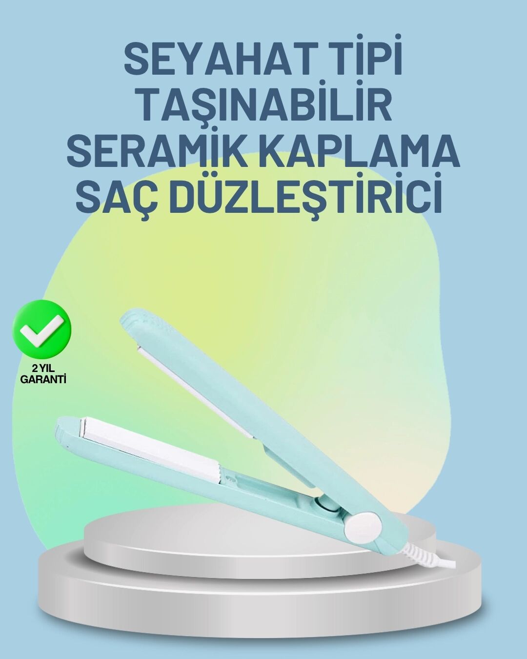 30 Saniyede Isınan Ptc Teknolojili Saç Şekillendirici – Sabit Isı Kontrollü, Hızlı Performans