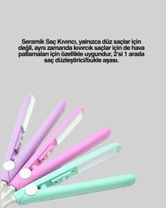 30 Saniyede Isınan Ptc Teknolojili Saç Şekillendirici – Sabit Isı Kontrollü, Hızlı Performans