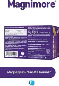 Magnimore Magnezyum Içeren Takviye Edici Gıda 60 Kapsül