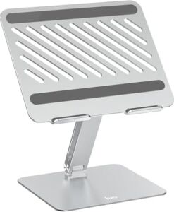 Alüminyum Notebook Standı Yükseklik ve Eğim Ayarlı Ergonomik Metal Laptop Standı 11-17 Inch Arası Notebook Dizüstü Bilgisayar Standı, Ayarlanabilir