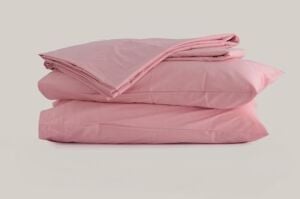 Sleeptown Celia Pamuk Luxury Yıkanabilir Mevsimlik Otel Nevresimi Tek Kişilik Nevresim 160X220 Pudra