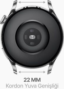 22MM ile Uyumlu Saatler Için Yumuşak Şerit Model 46MM Silikon Kordon  Watch (Gt5 Pro/gt5/gt4/watch 4 Pro/gt3/gt3 Pro/gt2/gt2 Pro) Galaxy Watch (Gear S3/watch 46MM)