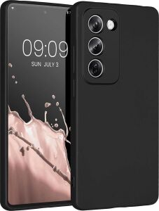 Matte Silicone Oppo A5 Için Kılıf Siyah [a5 ile Uyumlu Kılıf - Siyah]