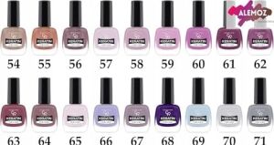 Keratin Nail Glitter No: 406 - Keratin Içerikli Güçlendirici Parlak Oje
