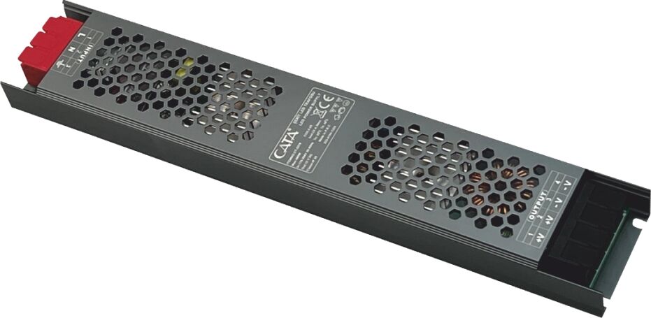 1 Adet Cata Ct 2570 Bakır Sargılı 33A Klemensli Şerit LED Trafosu 12V 400W