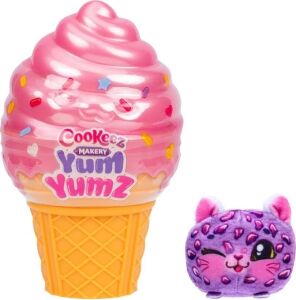 CKE07000 Cookeez Makery Yum Yumz Dondurma Tekli Paket Kokulu Peluş -1 Adet Fiyatıdır