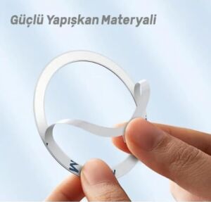 Power Metal Halka Yüzük Ring 8 ve Üstü Model ile Uyumlu Gümüş 4'lü Paket