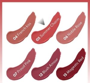 Lipstick 05 Summer Charm Kalıcı Likit Ruj, Pembe