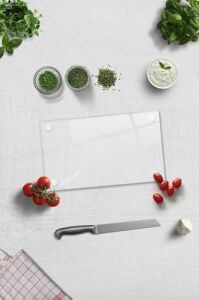 Cam Kesme Tahtası - Cam Kesme Tablası | (Saydam Cam, 17CM x 29CM)