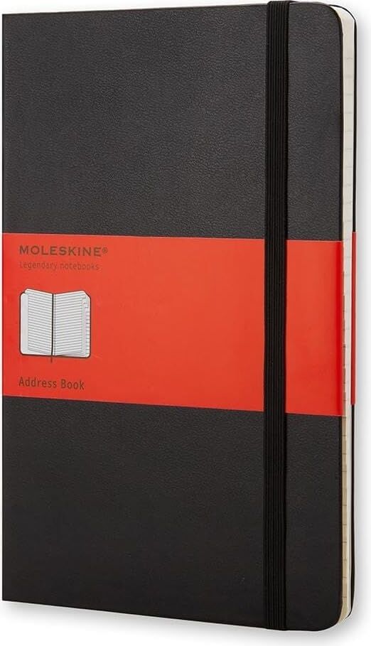 Moleskine Adres Defteri L Boy Siyah