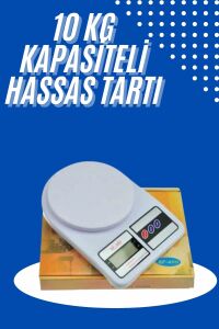 Yeni Nesil Taşınabilir Dijital Hassas Mutfak Tartısı Mutfak Terazisi Hassas Ölçüm 10 kg