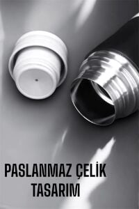 500 ml Kapasiteli Taşınabilir Basınçlı Termos Seti Günlük Kullanım Için Ideal