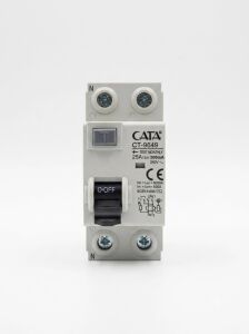 1 Adet Cata Ct 9649 2X25A 300MA 6ka Monofaze Kaçak Akım Rölesi