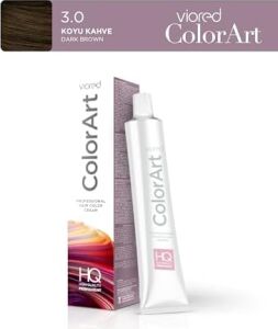 Profesyonel Tüp Saç Boyası 60 ml 3.0 Koyu Kahve