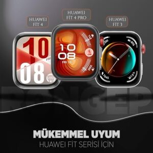 Watch Fit 4/fit 4 Pro/fit 3 ile Uyumlu Hasırlı Kumaş Kordon Terleme Yapmayan Cildi Tahriş Etmeyen Nefes Alabilir Yapılı Cırt Cırtlı Deformasyona Dayanıklı Rahat Kayış