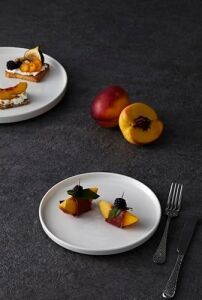 Original Pera 20 cm 6’lı Pasta Tabağı | Premium Porselen | Toksinsiz & Doğal |
