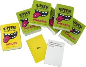 Playmonster Utter Nonsense Naughty Edition - Çılgın Sesler ve Vurgu Oyunu - Yetişkin Versiyonu - Yetişkin Içerik - 17+