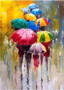 1000 Parça Puzzle - Umbrellas (Şemsiyeler)