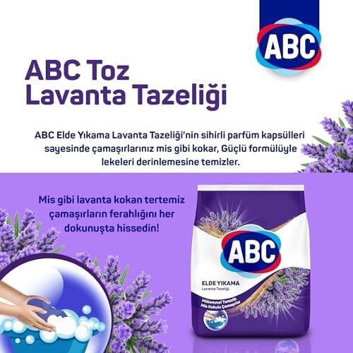 Deterjan Toz Deterjan Lavanta Tazeliği 600 gr