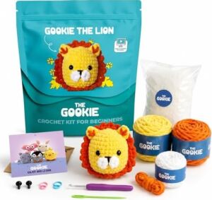 Aslan Amigurumi Tığ Kiti Örgü Seti