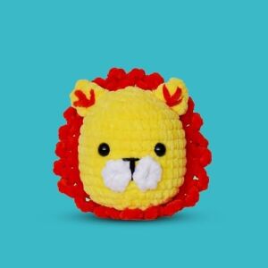 Aslan Amigurumi Tığ Kiti Örgü Seti