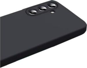 & Aksesuar  Galaxy S26 ile Uyumlu Kamera Korumalı Silikon Kılıf Ince Yapılı Tam Koruma Sağlayan Kılıf (Siyah)