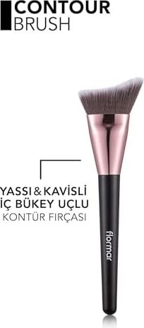 Yassı & Kavisli Iç Bükey Uçlu Kontür Fırçası