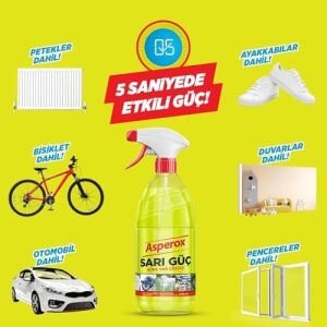 Sarı Güç Yağ Çözücü Sprey 1000 ml