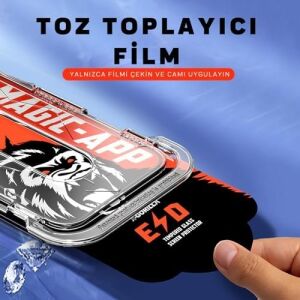 X-Gorilla iPhone 14 Pro Ekran Koruyucu Cam | 9h Kırılmaz Tam Kaplama, Tozsuz Uygulama ve Kırılmaz & Çizilmez (Şeffaf & Hayalet Seçenekleri)