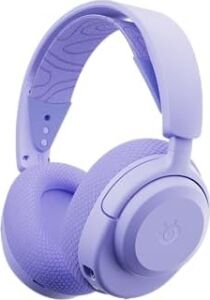Steelseries Arctis Nova 3p Wireless Lavender Gaming Kulaklık - Mobil Uygulama ile Kontrol - 40 Saat Pil Ömrü -Ps5, Ps4, Pc, Switch, Mobil Uyumlu