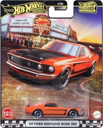 Boulevard Premium Araçlar 69 Ford Mustang Boss 302 GJT68 - JBL20