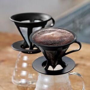 02 Kendinden Filtreli Dripper (Siyah)