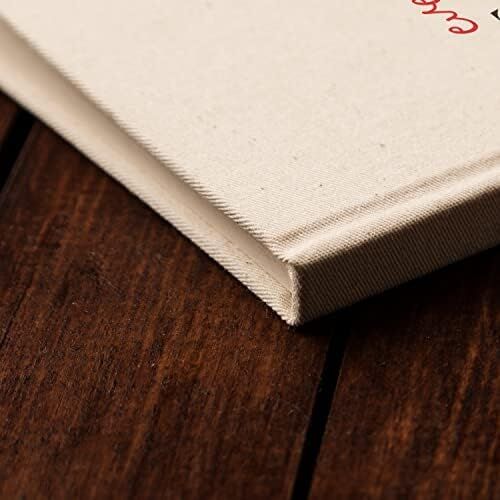 Everyday Be Happy And Smile Tasarımlı Kanvas Defter - 14 x 20 cm - 200 Sayfa