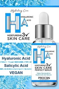 Hyaluronik Asit Serumu, Yoğun Nemlendirici & Cilt Dolgunlaştırıcı, Kırışıklık Karşıtı & Cilt Bariyeri Güçlendirici, 20 ml