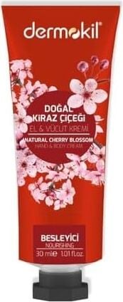 Kiraz Çiçeği El ve Vücut Kremi 30 ml