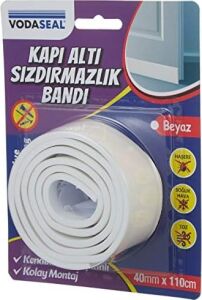 Kapı Altı Sızdırmazlık Bandı 40MMX110CM, Beyaz