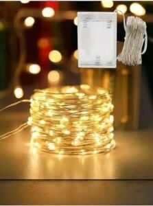 LED 2 Metre 20 Lamba Günışığı Yılbaşı Işığı Parti Dekorasyon, Sarı