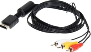 Ps2 Av LCD Tv 3rca Scart Lale Bağlantı Kablosu (Hdmi Kablo Değildir)