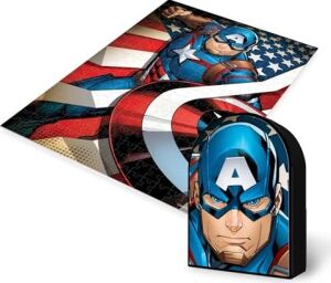 3D - America - 300 Parça Puzzle - Metal Kutu