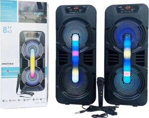 Bluetooth Hoparlör - Renk: Siyah, Özellik: Ledli, Dinleme Süresi: 5 Saat | Teknik Özellikleri ve