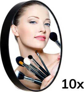 10X Büyüteçli Vantuzlu Pratik Kullanışlı Makyaj Lens Traş Aynası