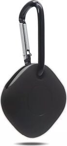 Galaxy Smarttag Ile Uyumlu Kancalı Silikon Koruma Şık ve Ergonomik Tasarım Kılıf, Siyah