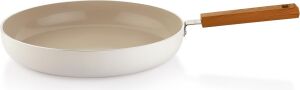 Ceramoni Seramik Tava 30 Cm-Krem