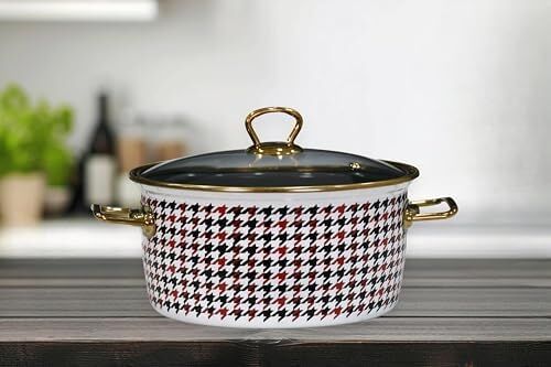 Forte Red Emaye Kızartma Tenceresi 22 cm