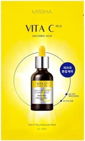 Leke Karşıtı C Vitamini Içerikli Aydınlatıcı Maske Vita C Plus