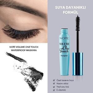 Volume One Hacim ve Uzatma Etkili Suya Dayanıklı, Waterproof Maskara