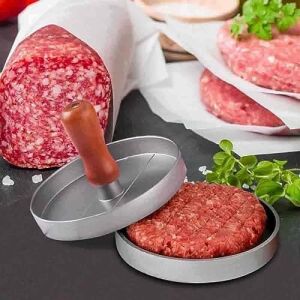 Hamburger Pressi Alüminyum 12 cm - Hamburger Yapma Pressi