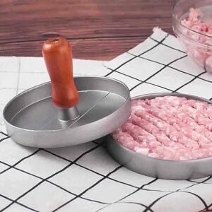 Hamburger Pressi Alüminyum 12 cm - Hamburger Yapma Pressi